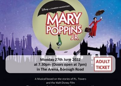 Tickets On Sale Now For Mary Poppins Jr!
